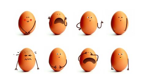Projekty jajecznych postaci