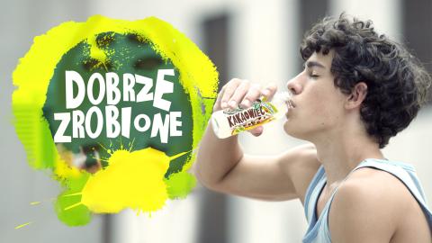 Główny bohater animowanej przygody z Tymbarkiem